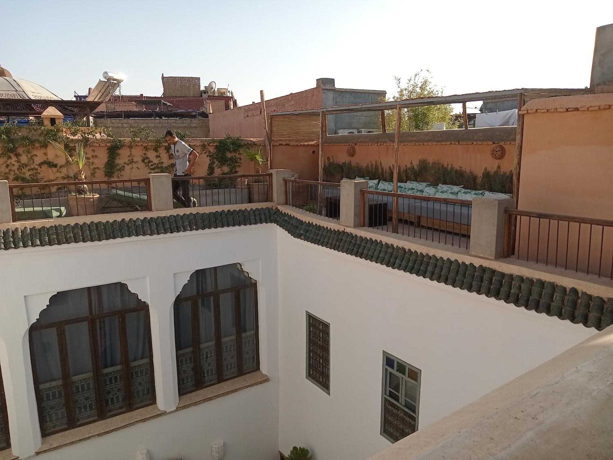 Riad Le Jardin De Mina Marrakesh Eksteriør bilde